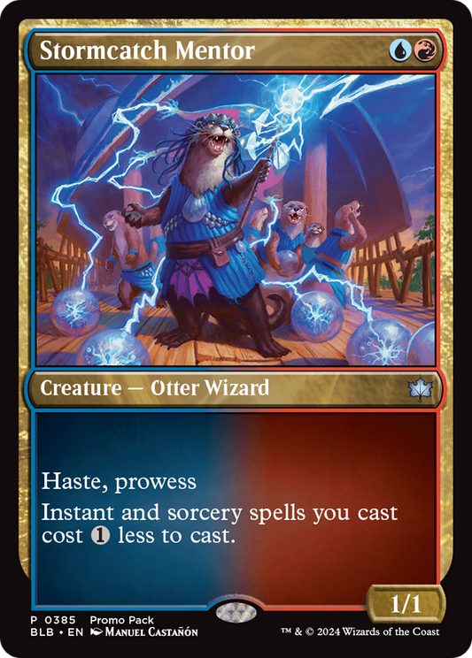Stormcatch Mentor (PPBLB-385) - Bloomburrow (Promo Pack)