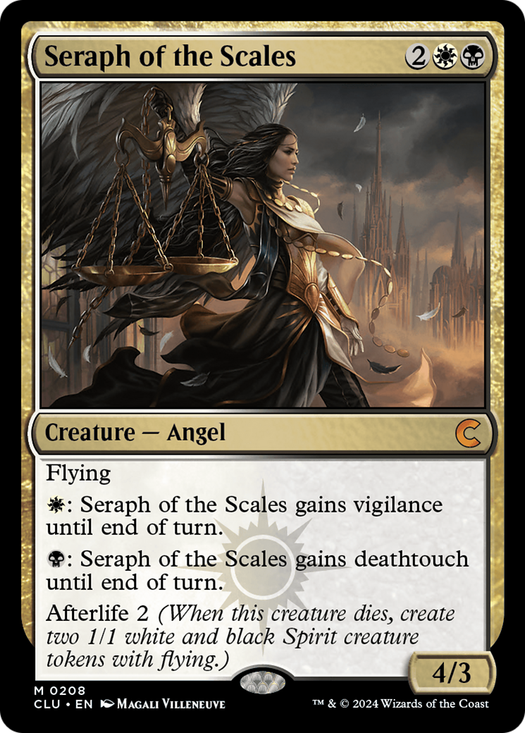 Seraph of the Scales (CLU-208) - Ravnica: Clue Edition