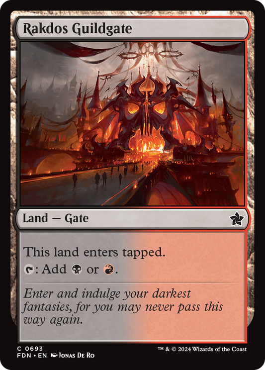 Rakdos Guildgate (FDN-693) - Foundations