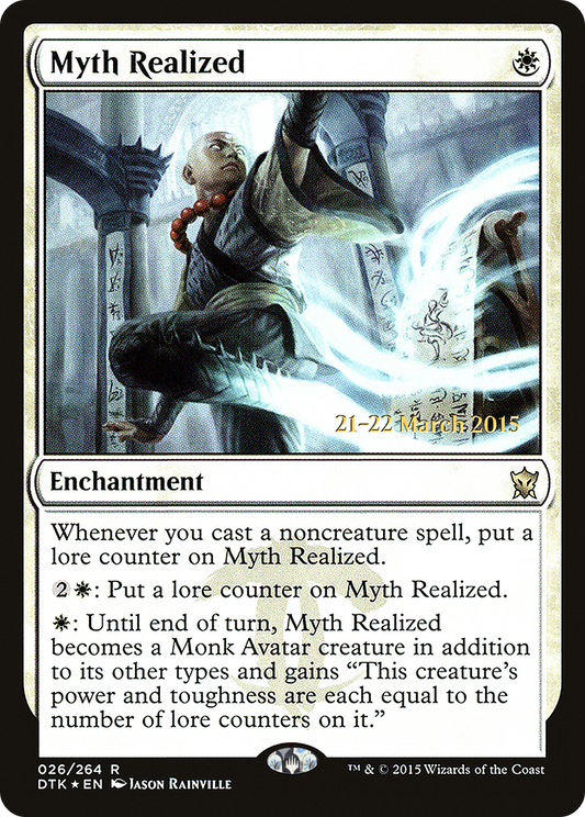 Myth Realized (PDTK-26S) - Dragons of Tarkir Promos Foil