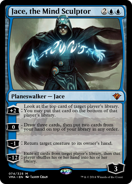 Jace, the Mind Sculptor (VMA-074) - Vintage Masters Foil