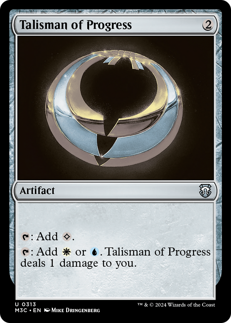 Talisman of Progress (M3C-313) - Modern Horizons 3 Commander Foil