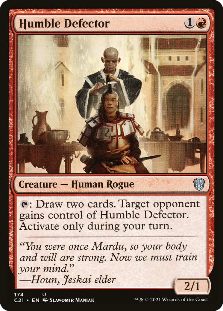 Humble Defector (C21-174) - Commander 2021