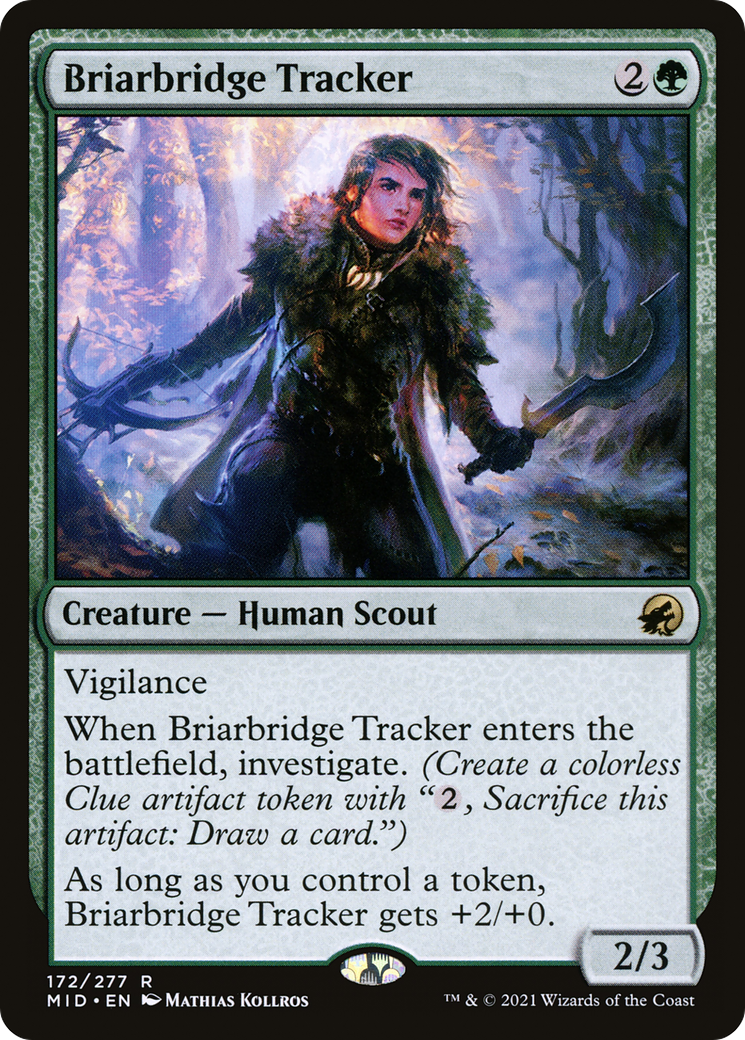 Briarbridge Tracker (MID-172) - Innistrad: Midnight Hunt Foil