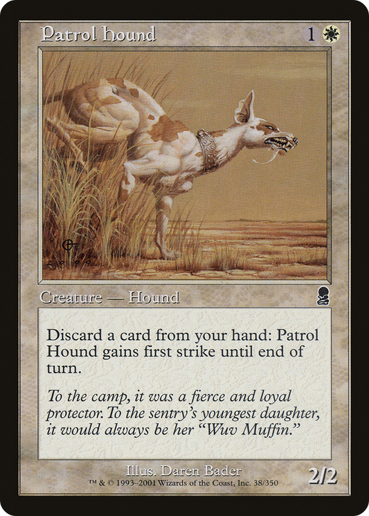 Patrol Hound (ODY-038) - Odyssey Foil