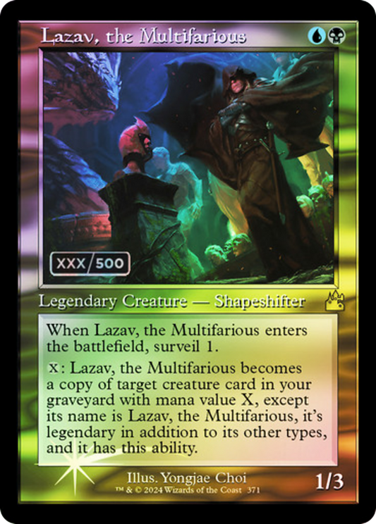 Lazav, the Multifarious (RVR-371Z) - Ravnica Remastered Foil