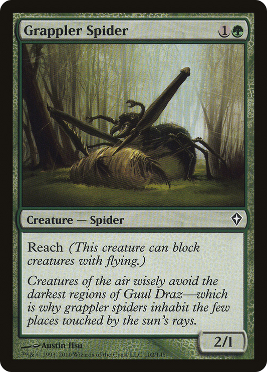 Grappler Spider (WWK-102) - Worldwake Foil