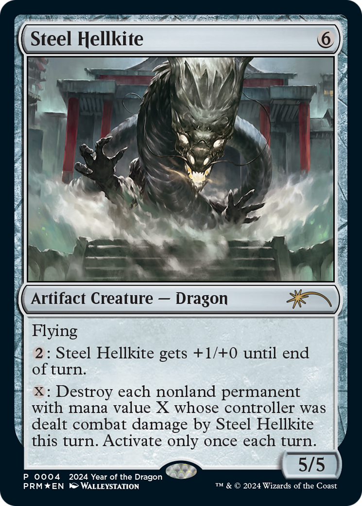 Steel Hellkite (PL24-004) - Year of the Dragon 2024 Foil