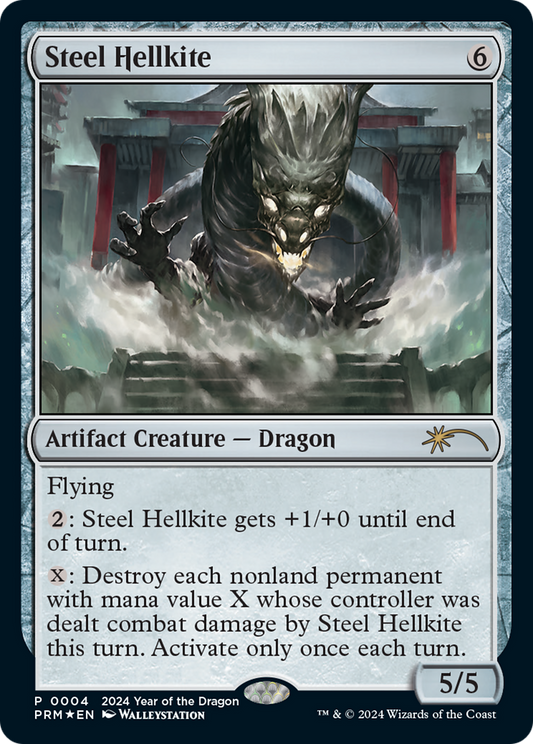 Steel Hellkite (PL24-004) - Year of the Dragon 2024 Foil