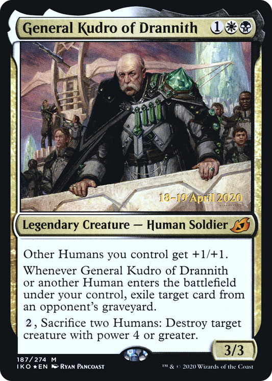 General Kudro of Drannith (PIKO-187S) - Ikoria: Lair of Behemoths Promos Foil