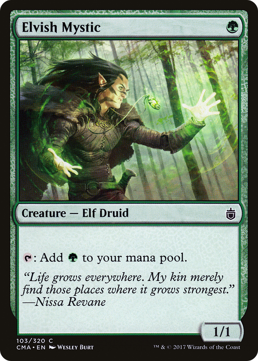 Elvish Mystic (CMA-103) - Commander Anthology