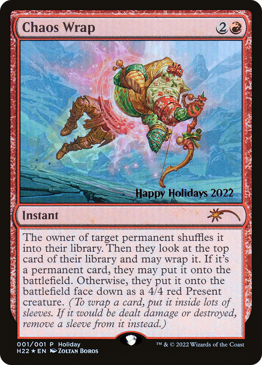 Chaos Wrap (HHO-022) - Happy Holidays Foil