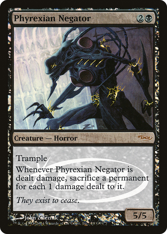 Phyrexian Negator (G04-004) - Judge Gift Cards 2004 Foil