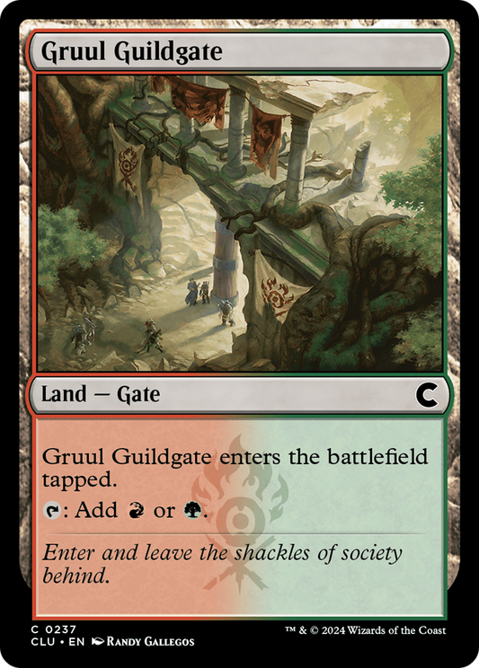 Gruul Guildgate (CLU-237) - Ravnica: Clue Edition