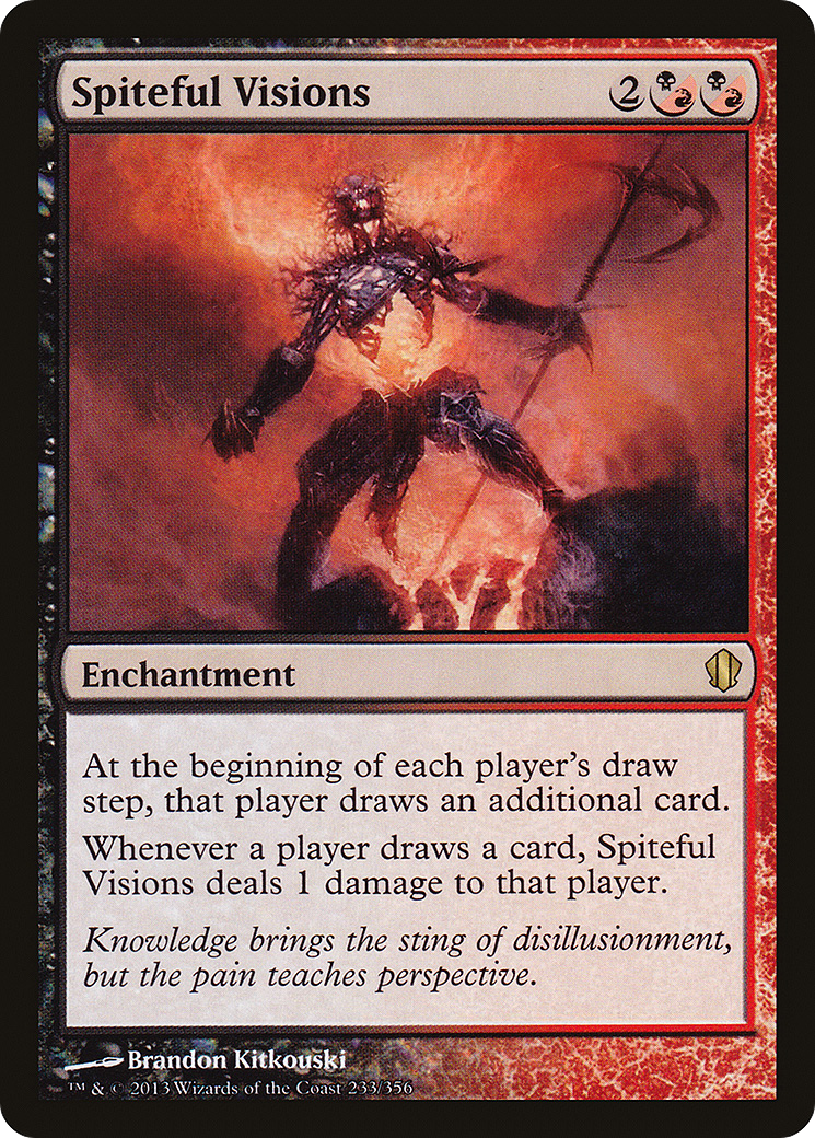 Spiteful Visions (C13-233) - Commander 2013