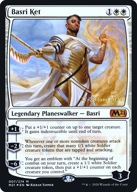 Basri Ket (PRE-007) - Core Set 2021 Promos Foil