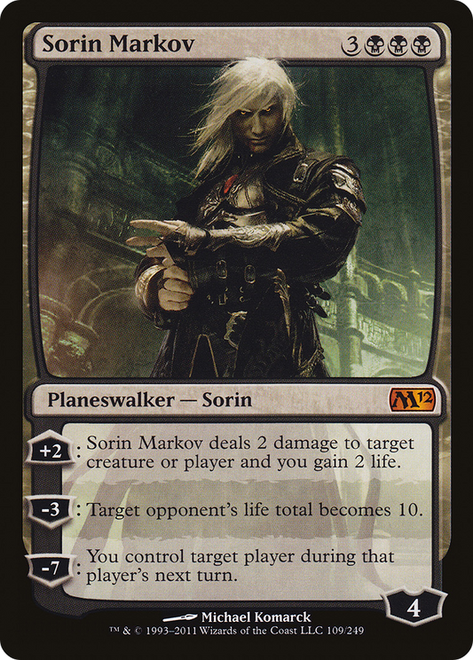 Sorin Markov (M12-109) - Magic 2012 Foil