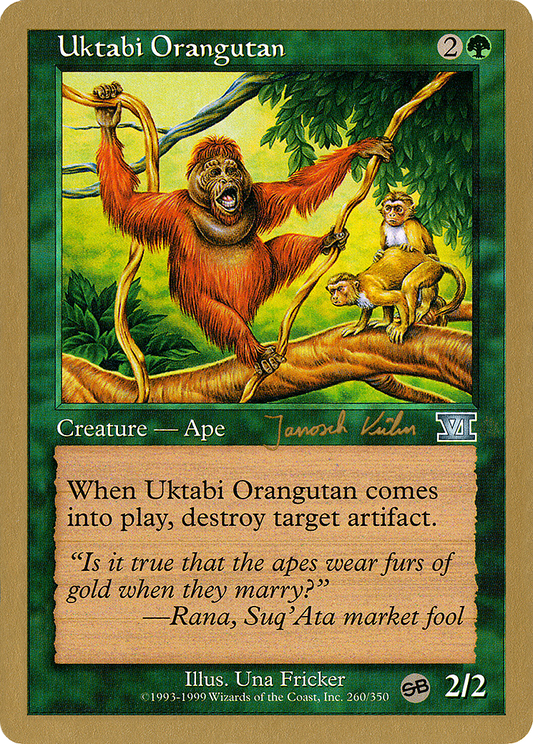 Uktabi Orangutan (WC00-JK260SB) - World Championship Decks 2000