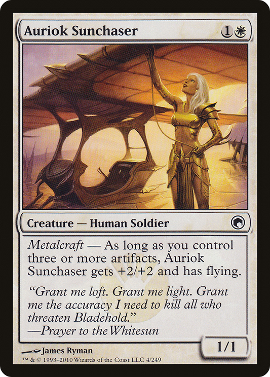 Auriok Sunchaser (SOM-004) - Scars of Mirrodin