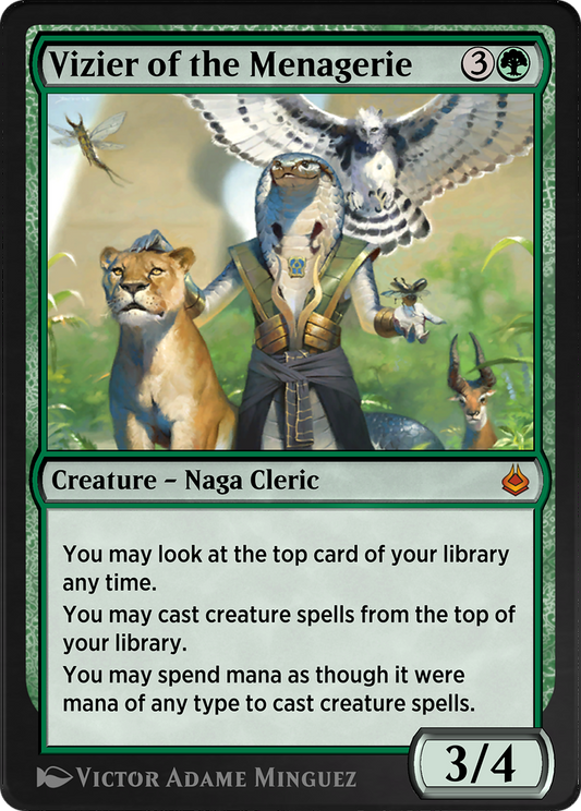 Vizier of the Menagerie (AKR-224) - Amonkhet Remastered