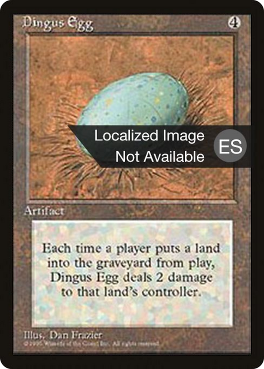 Dingus Egg (4BB-315) - Fourth Edition Foreign Black Border