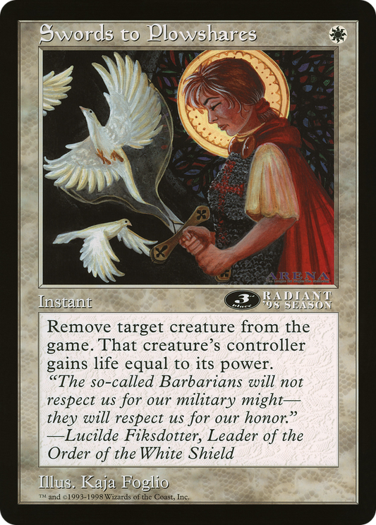 Swords to Plowshares (OLEP-044) - Oversized League Prizes