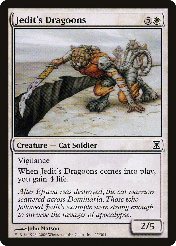 Jedit's Dragoons (TSP-025) - Time Spiral