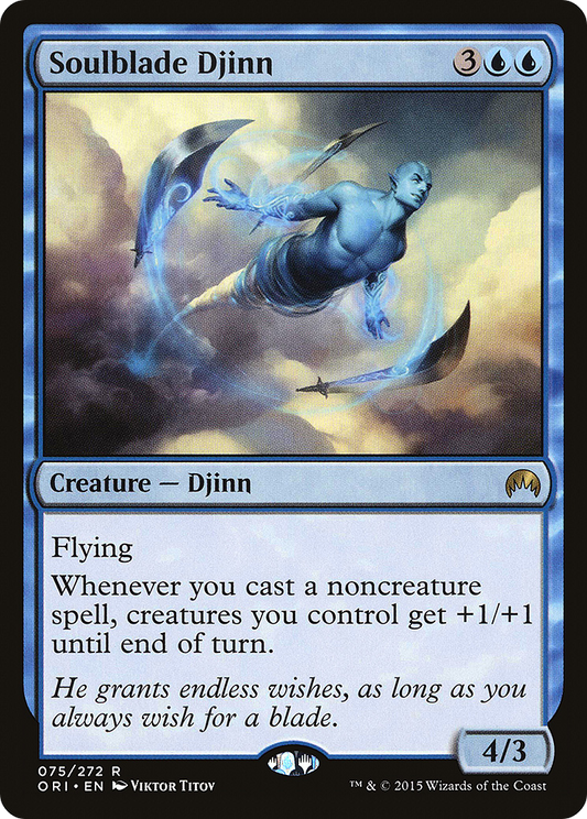 Soulblade Djinn (ORI-075) - Magic Origins
