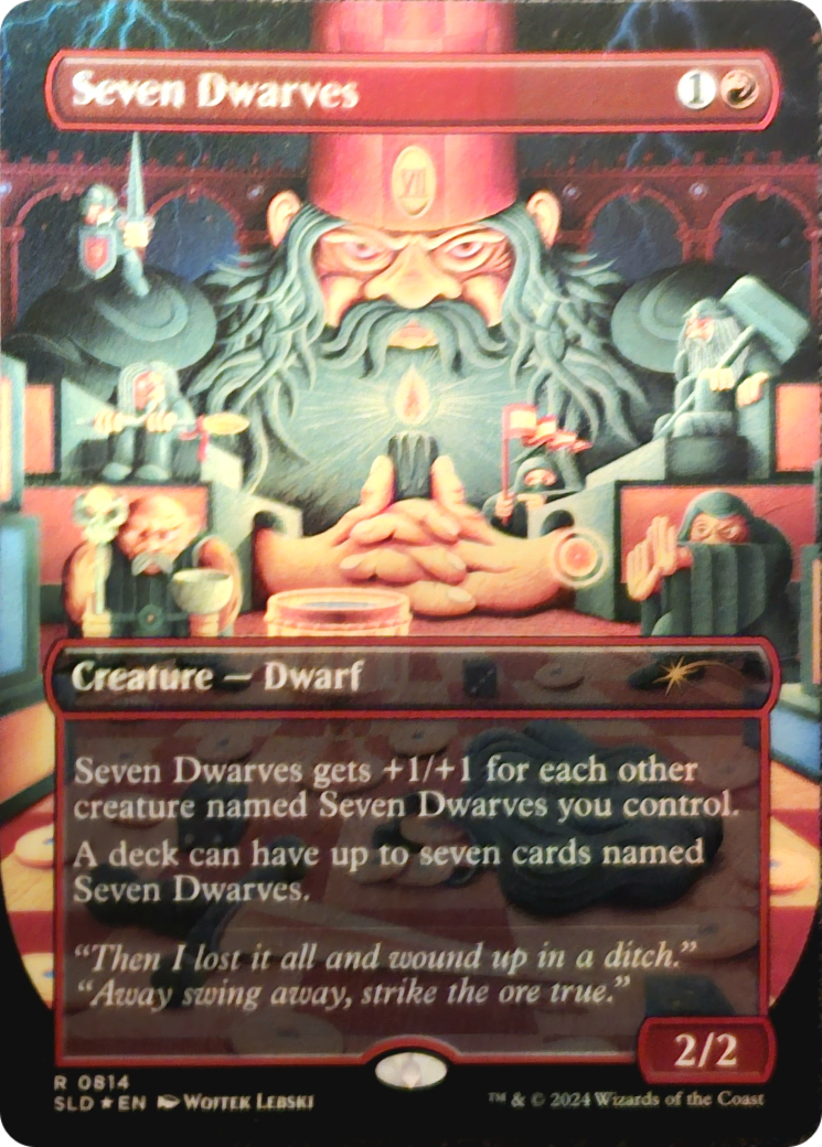 Seven Dwarves (SLD-814) - Secret Lair Drop Foil