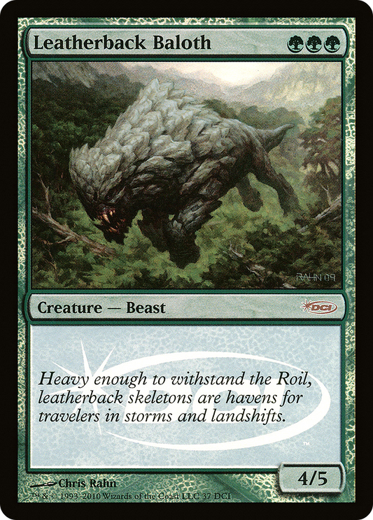 Leatherback Baloth (WPN-037) - DCI Promos Foil