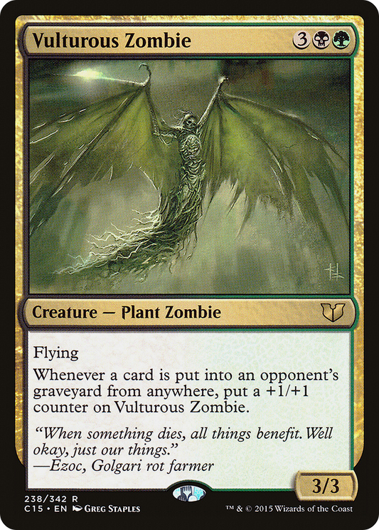 Vulturous Zombie (C15-238) - Commander 2015