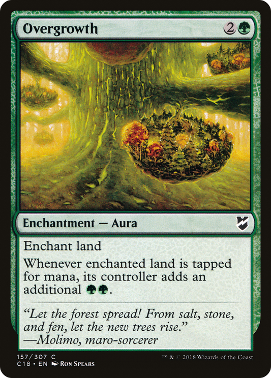 Overgrowth (C18-157) - Commander 2018