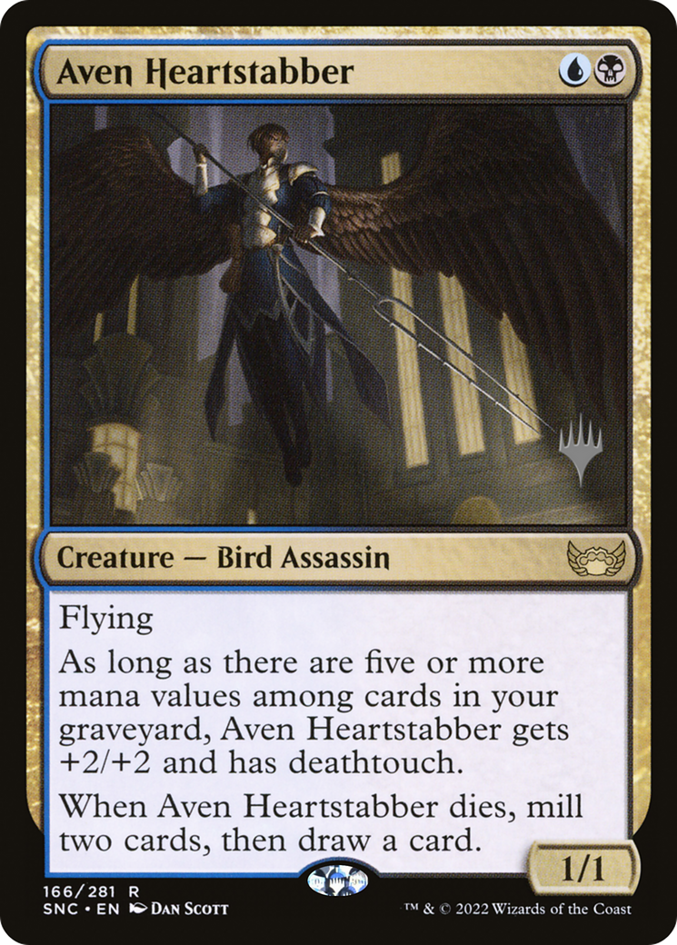 Aven Heartstabber (PSNC-166P) - Streets of New Capenna Promos Foil