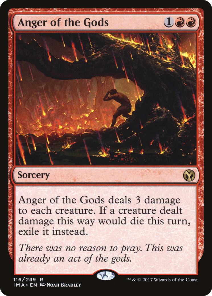 Anger of the Gods (IMA-116) - Iconic Masters