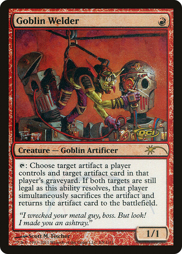 Goblin Welder (G11-008) - Judge Gift Cards 2011 Foil