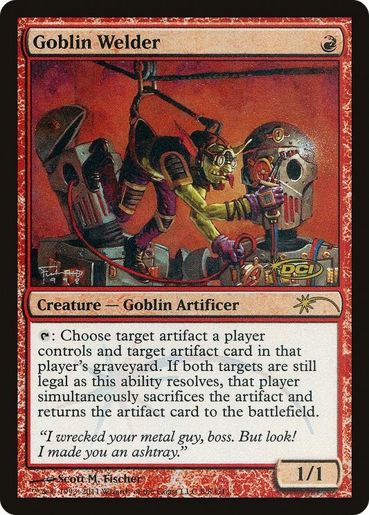 Goblin Welder (G11-008) - Judge Gift Cards 2011 Foil