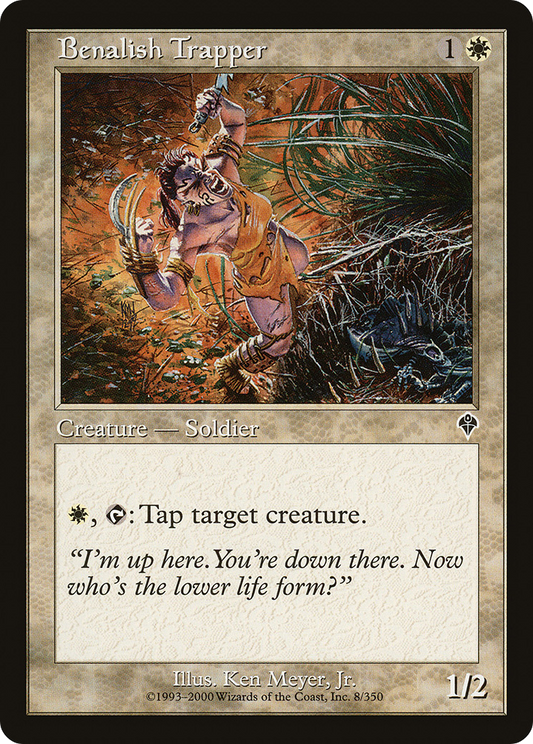 Benalish Trapper (INV-008) - Invasion Foil