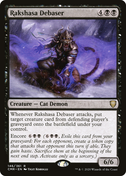 Rakshasa Debaser (CMR-146) - Commander Legends Foil