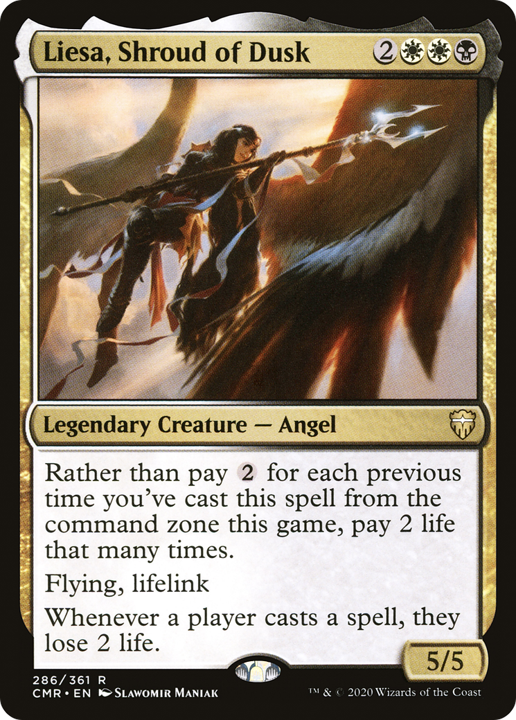 Liesa, Shroud of Dusk (CMR-286) - Commander Legends Foil