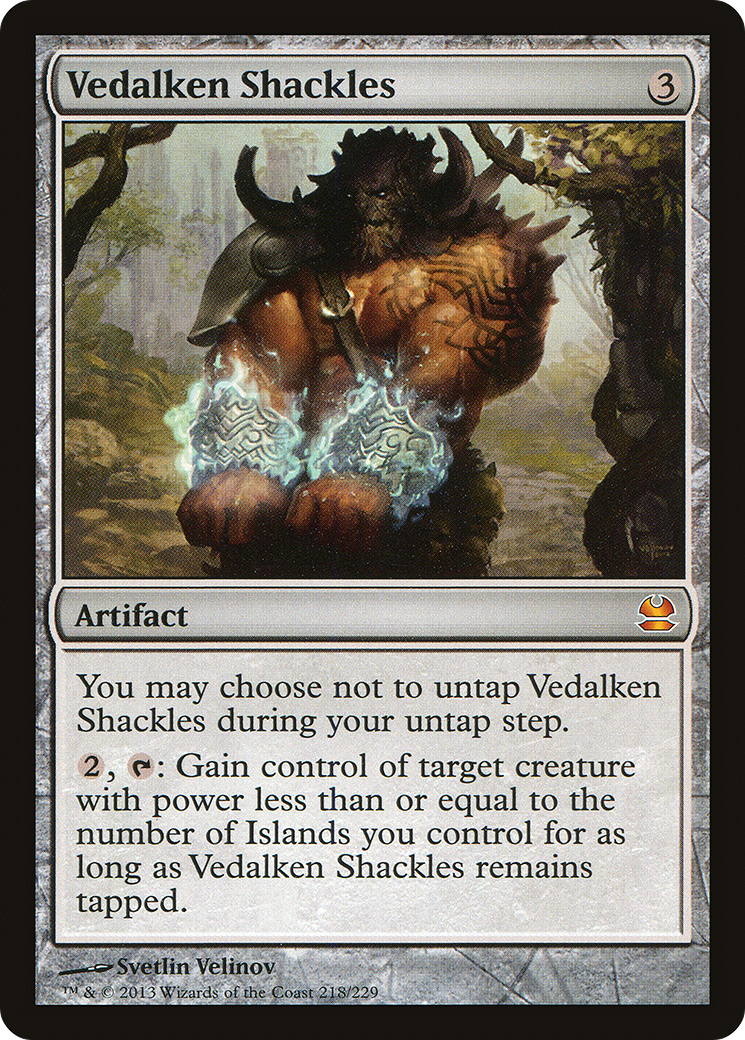 Vedalken Shackles (MMA-218) - Modern Masters