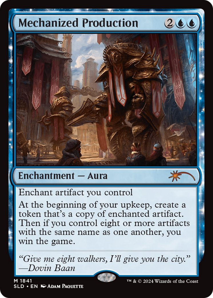 Mechanized Production (SLD-1841) - Secret Lair Drop