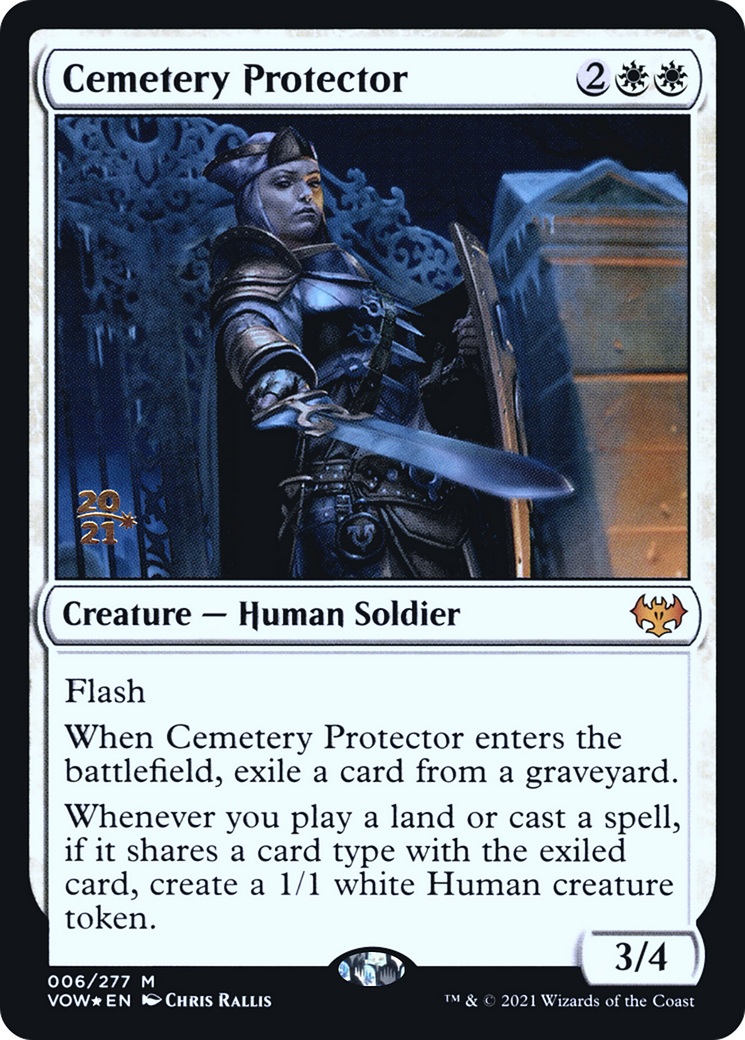 Cemetery Protector (PVOW-06S) - Innistrad: Crimson Vow Promos Foil