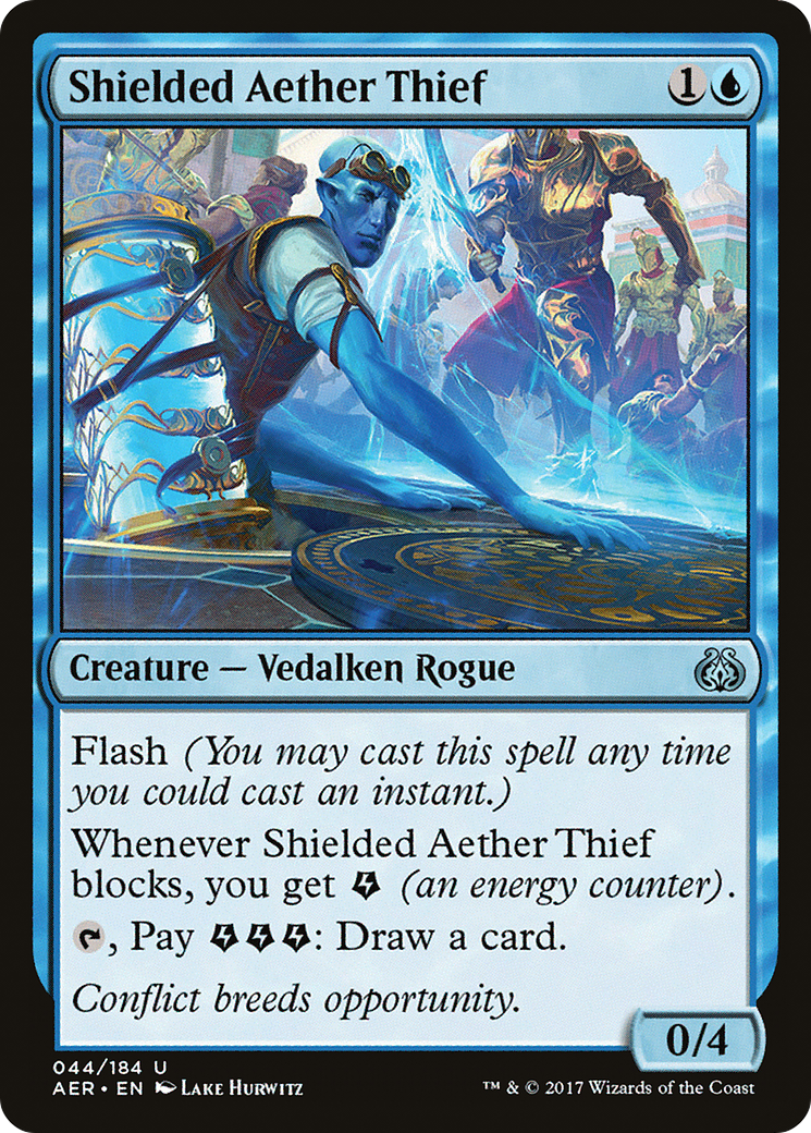 Shielded Aether Thief (AER-044) - Aether Revolt