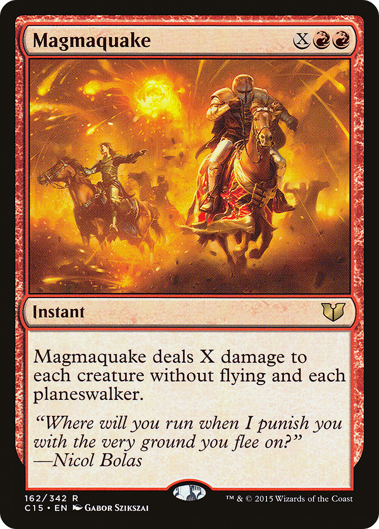 Magmaquake (C15-162) - Commander 2015