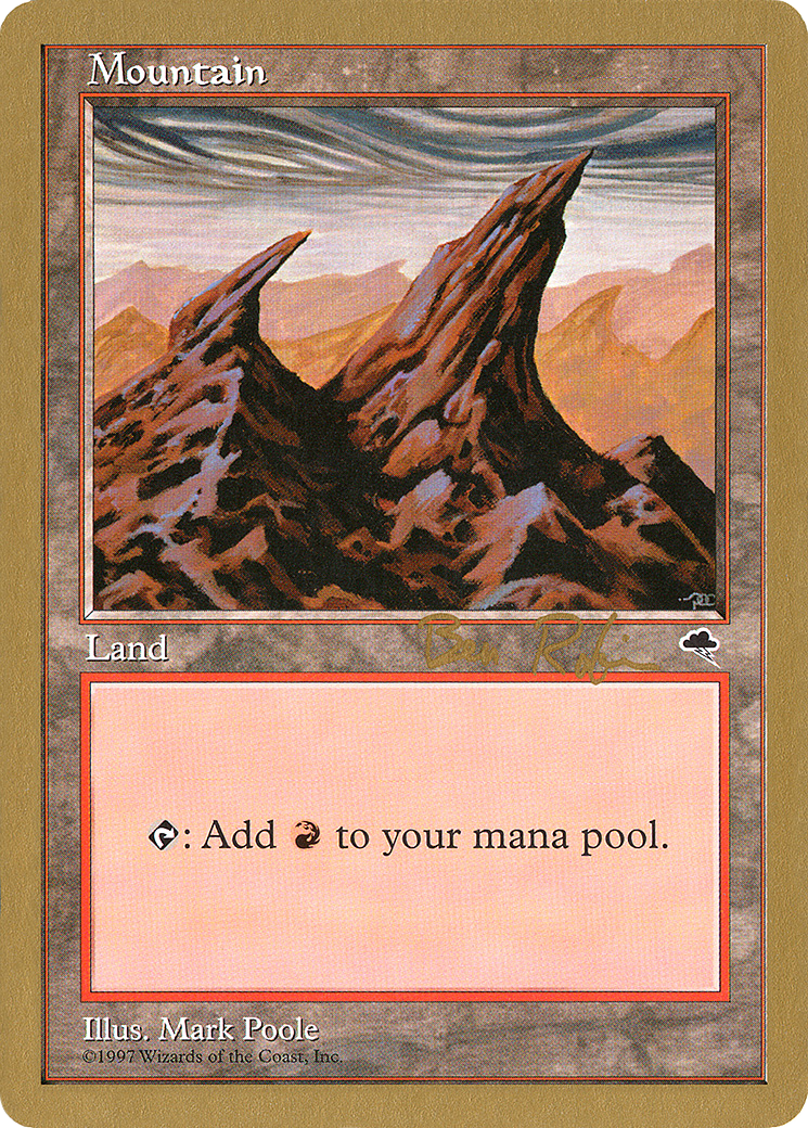 Mountain (WC98-BR344) - World Championship Decks 1998