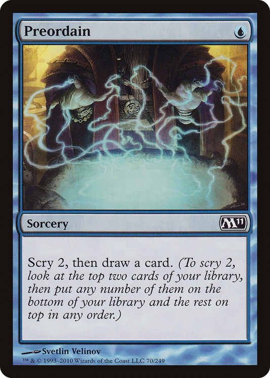 Preordain (M11-070) - Magic 2011