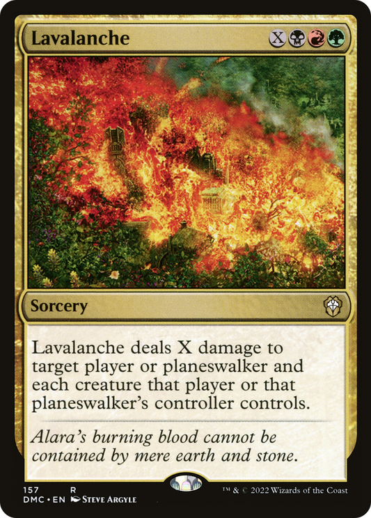 Lavalanche (DMC-157) - Dominaria United Commander