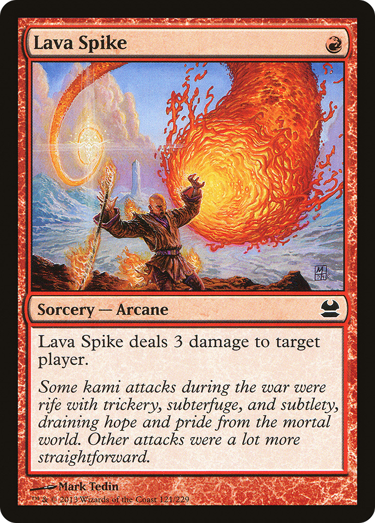 Lava Spike (MMA-121) - Modern Masters Foil