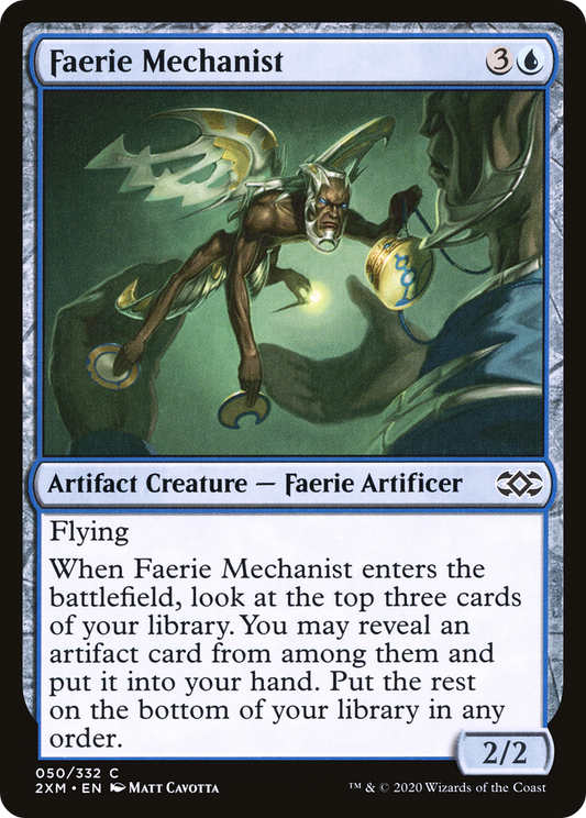 Faerie Mechanist (2XM-050) - Double Masters Foil