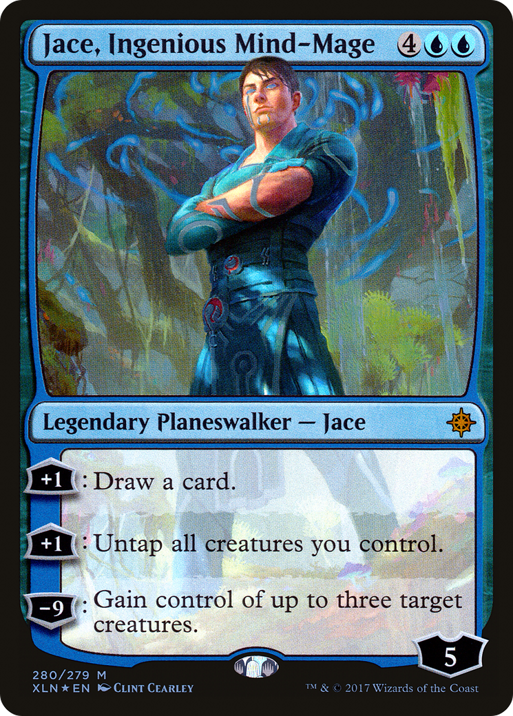 Jace, Ingenious Mind-Mage (XLN-280) - Ixalan Foil